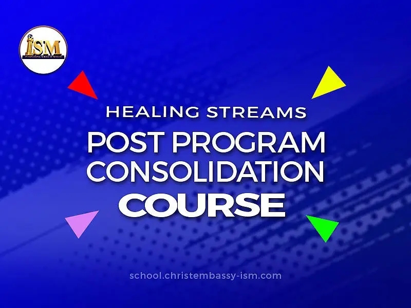 Post-Program Consolidation for Healing Streams Live Healing Services with Pastor Chris